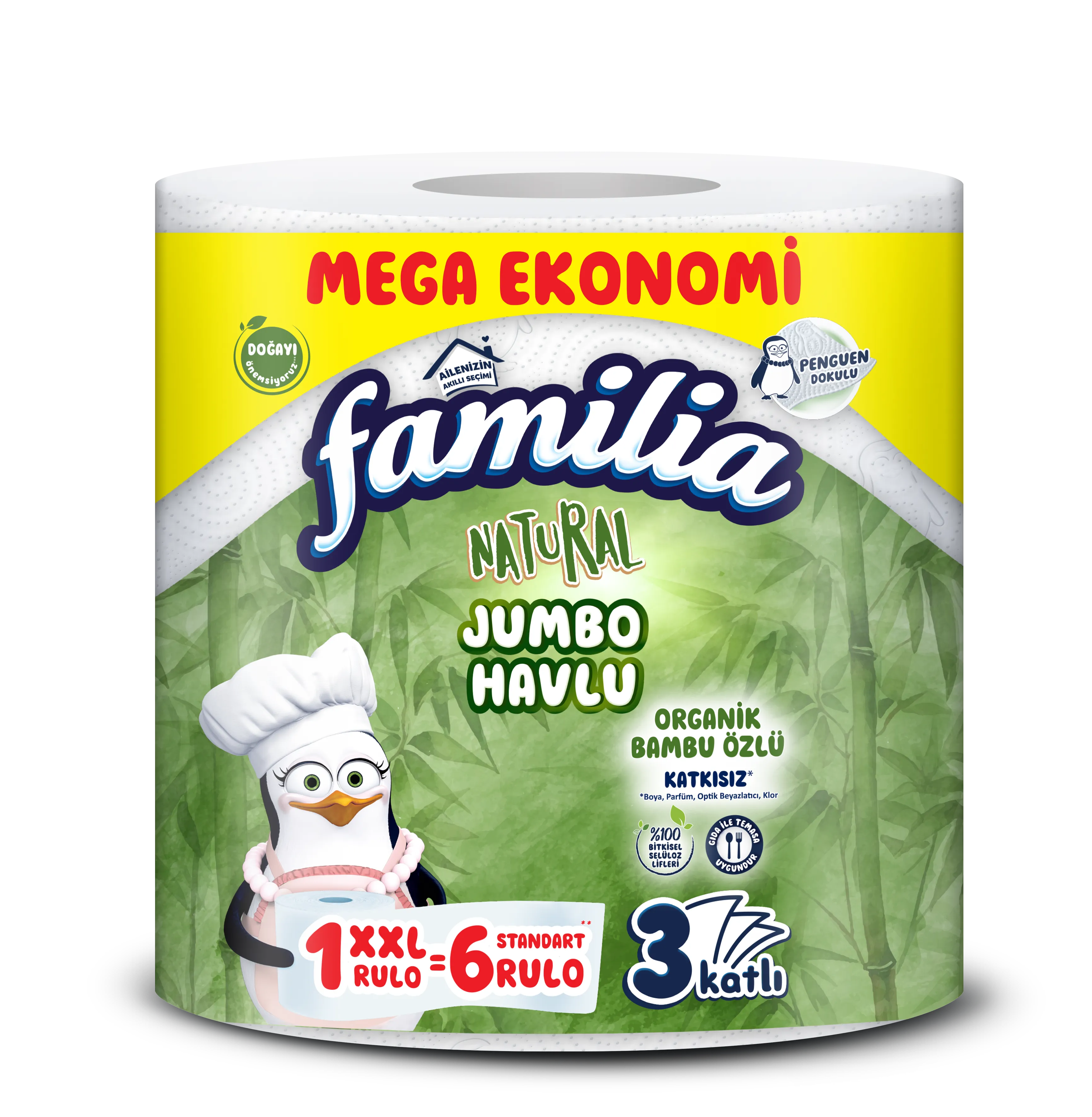 FAMILIA NATUREL JUMBO HAVLU