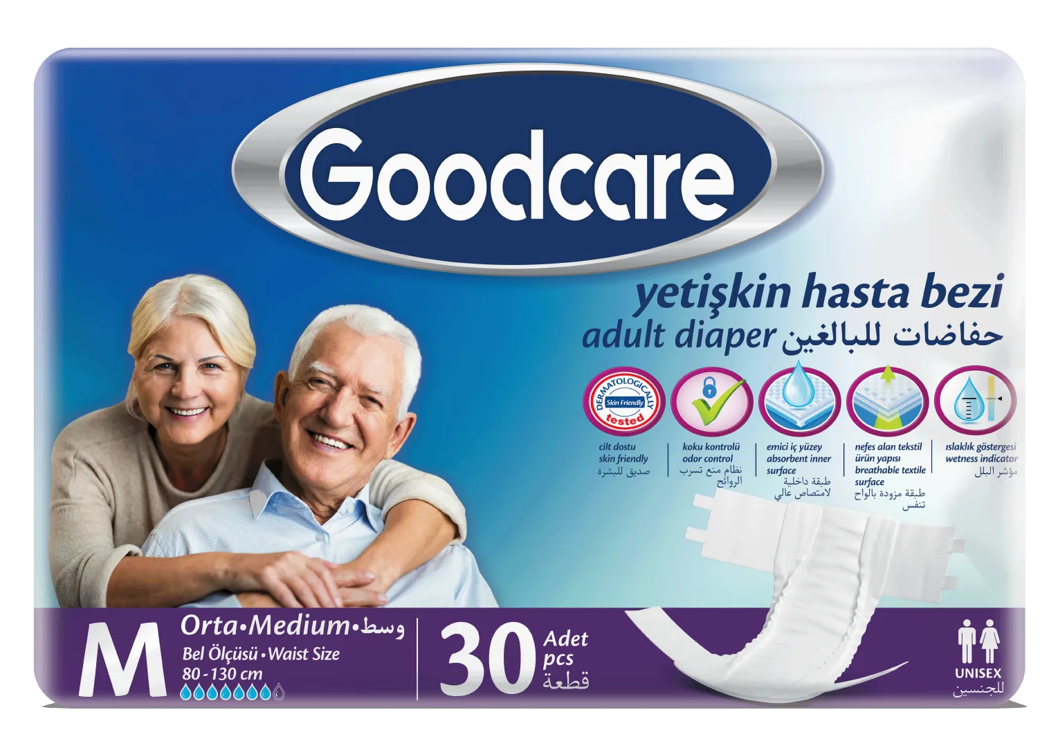 GOODCARE YETİŞKİN BEZİ - MEDIUM