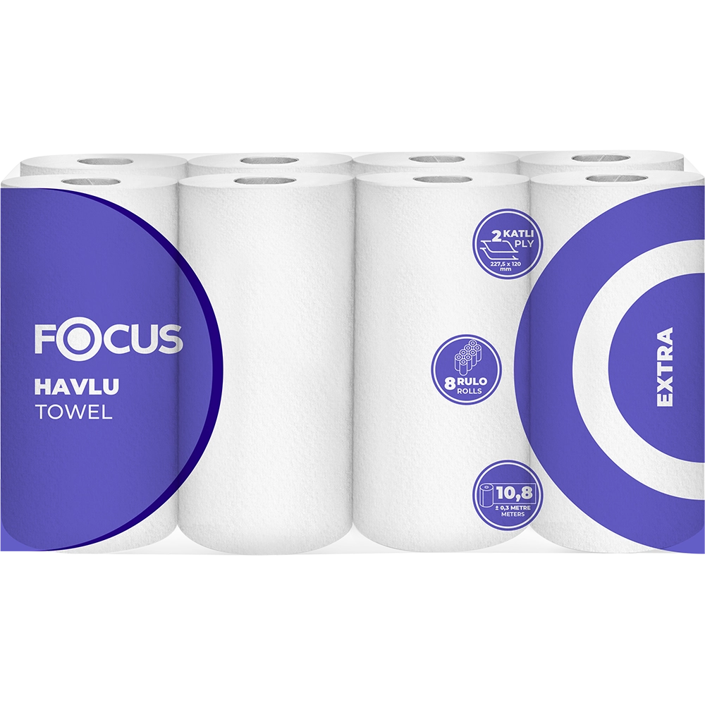 50000549 FOCUS EXTRA HAVLU / 8 RULO