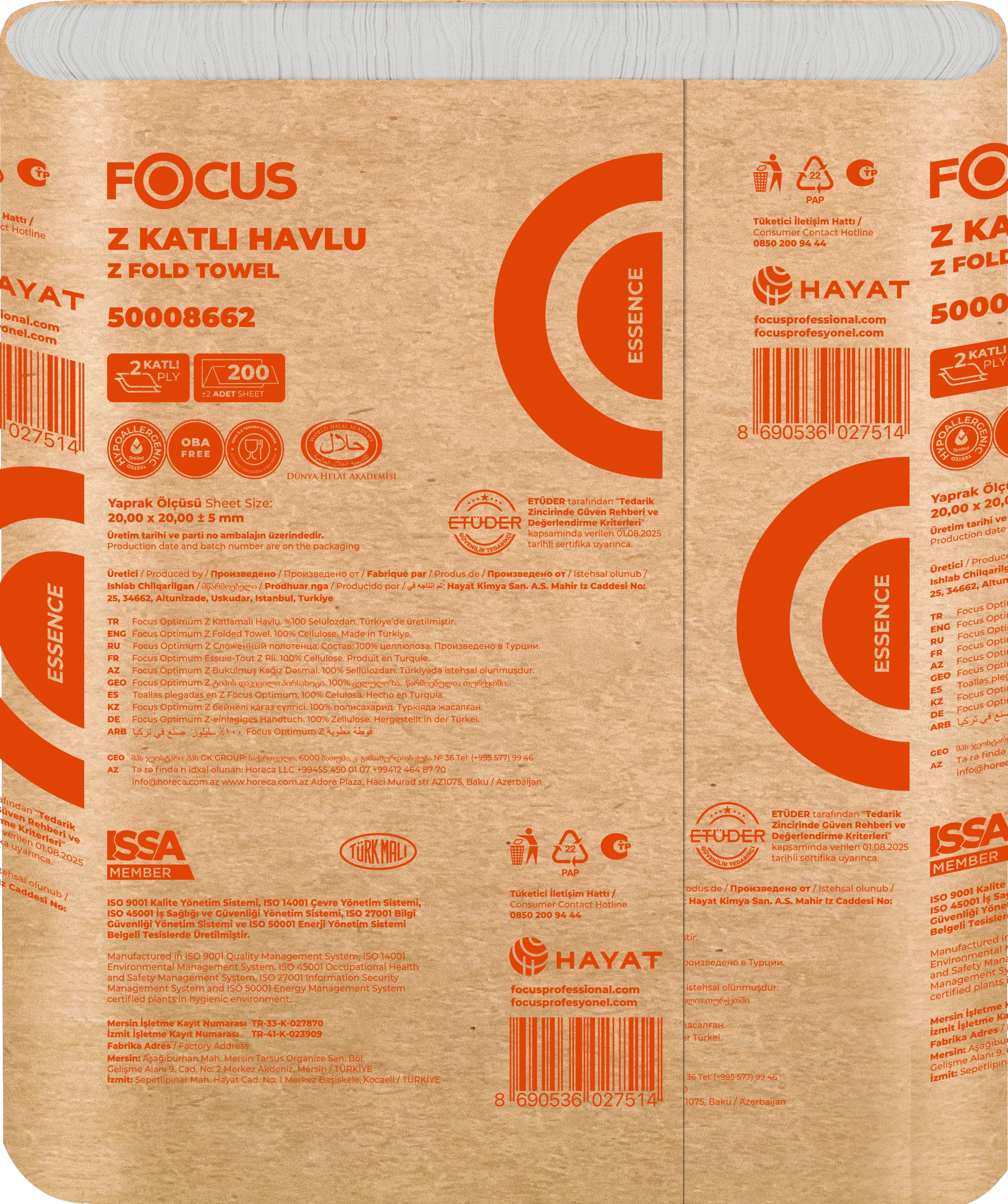 FOCUS ESSENCE Z KATLI HAVLU / 200 YAPRAK - 2