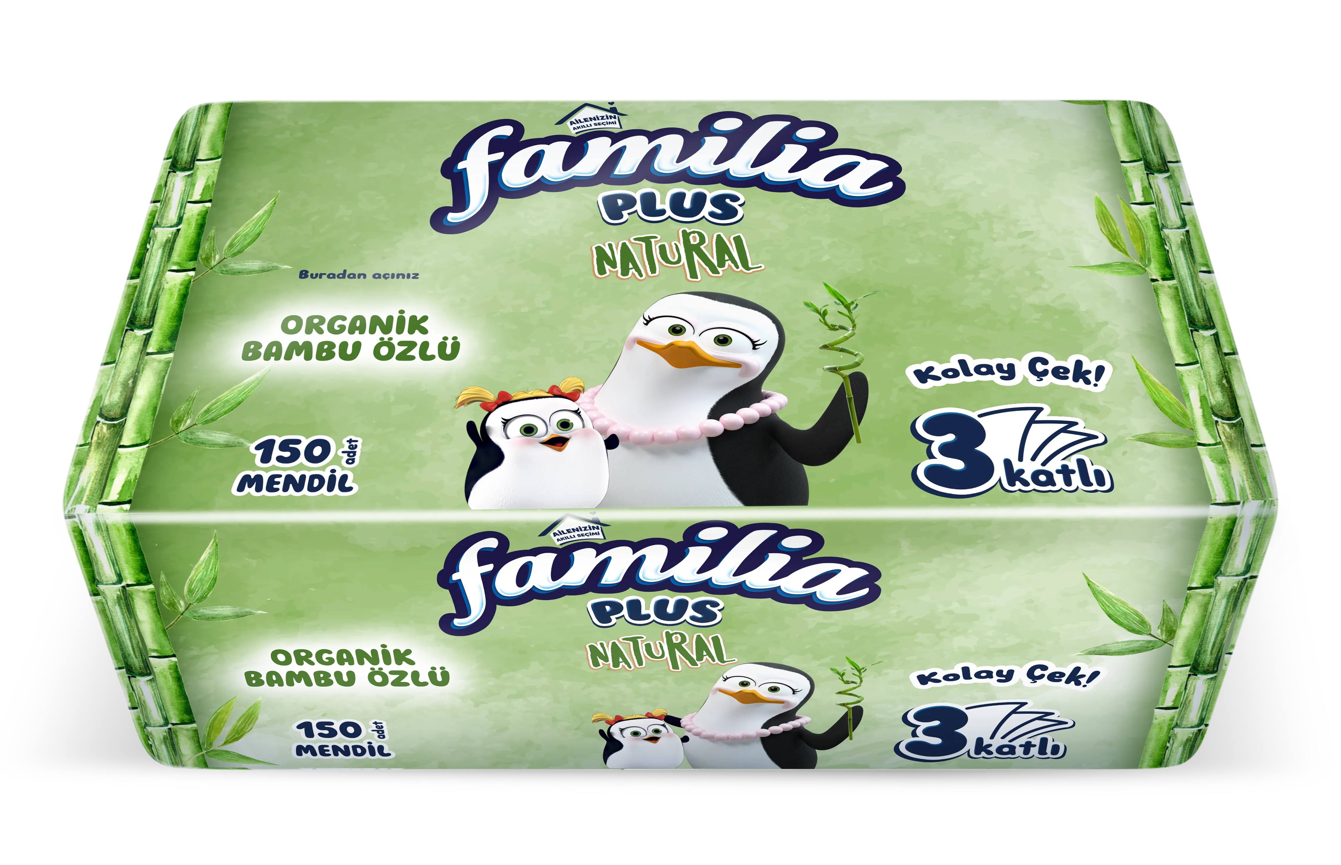FAMILIA PLUS NATURAL MENDİL