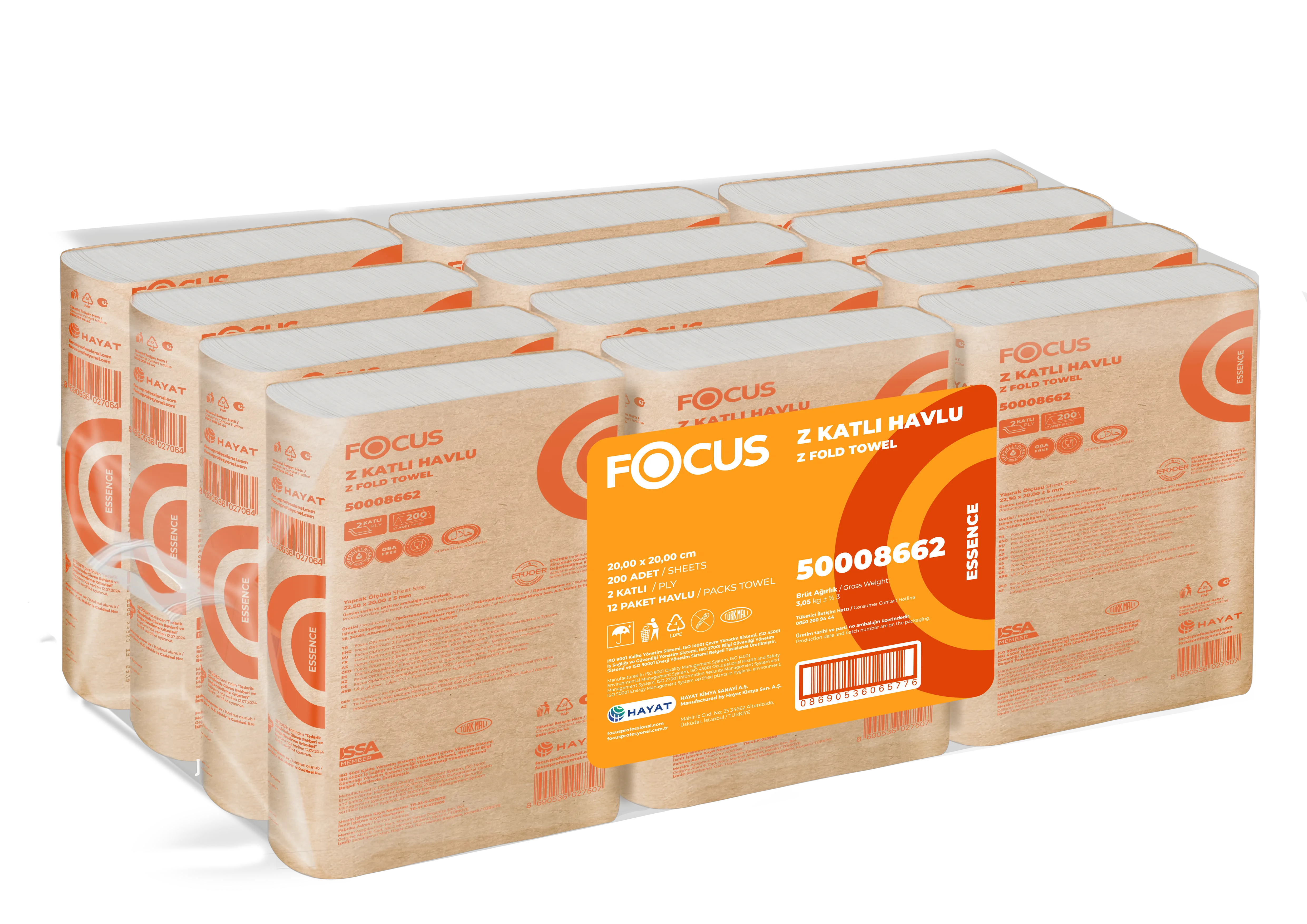 FOCUS ESSENCE Z KATLI HAVLU / 200 YAPRAK