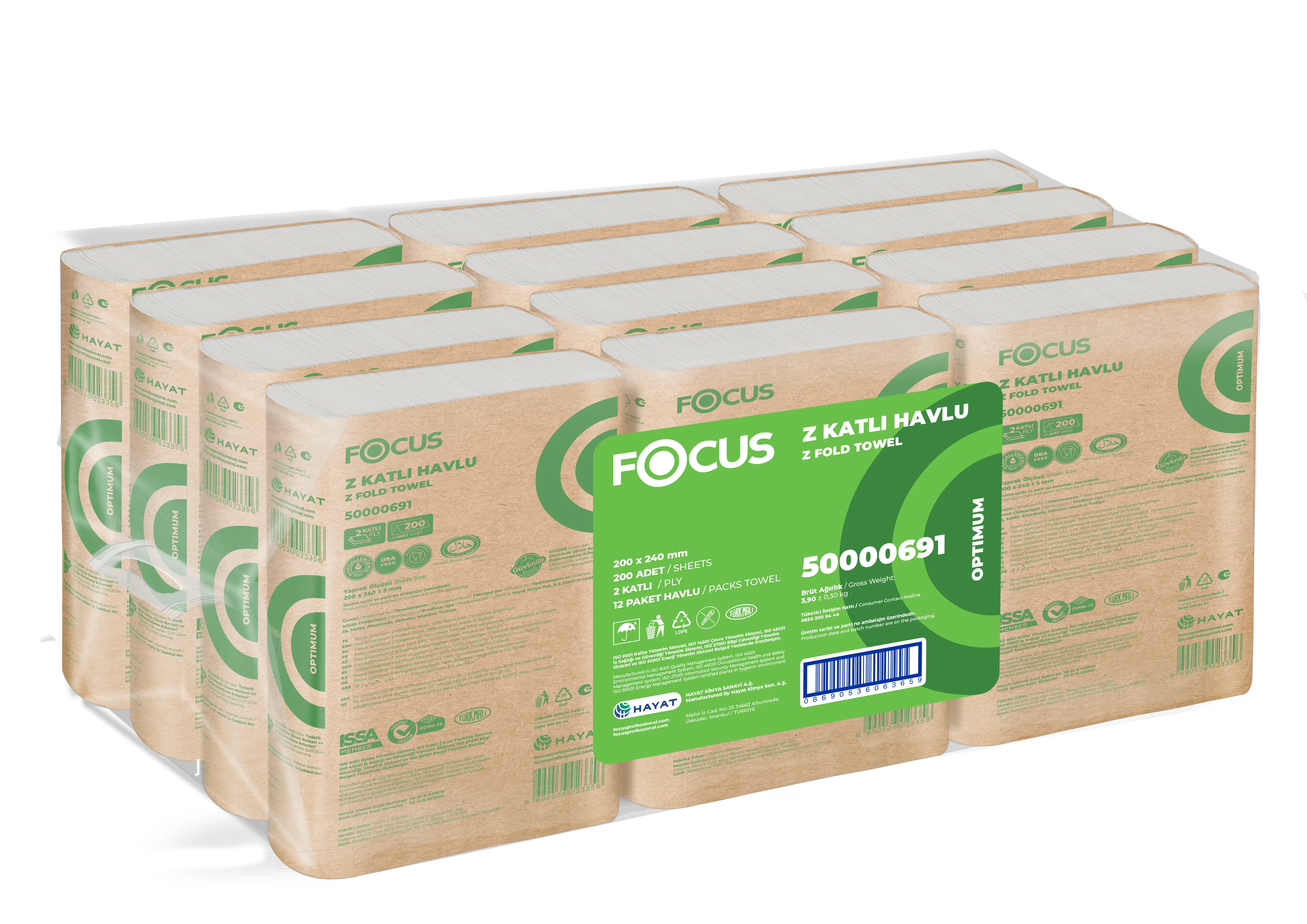 FOCUS OPTIMUM Z KATLI HAVLU / 200 YAPRAK