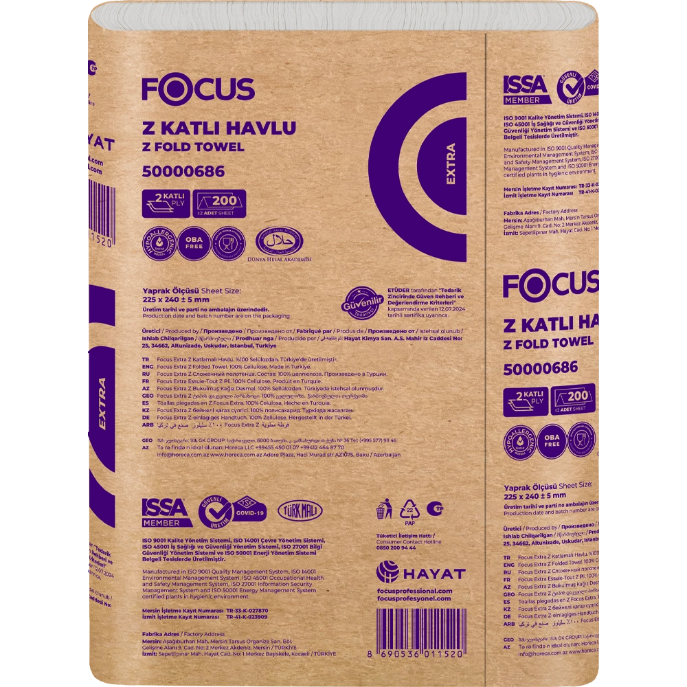 50000686 FOCUS EXTRA Z KATLI HAVLU / 200 YAPRAK - 2