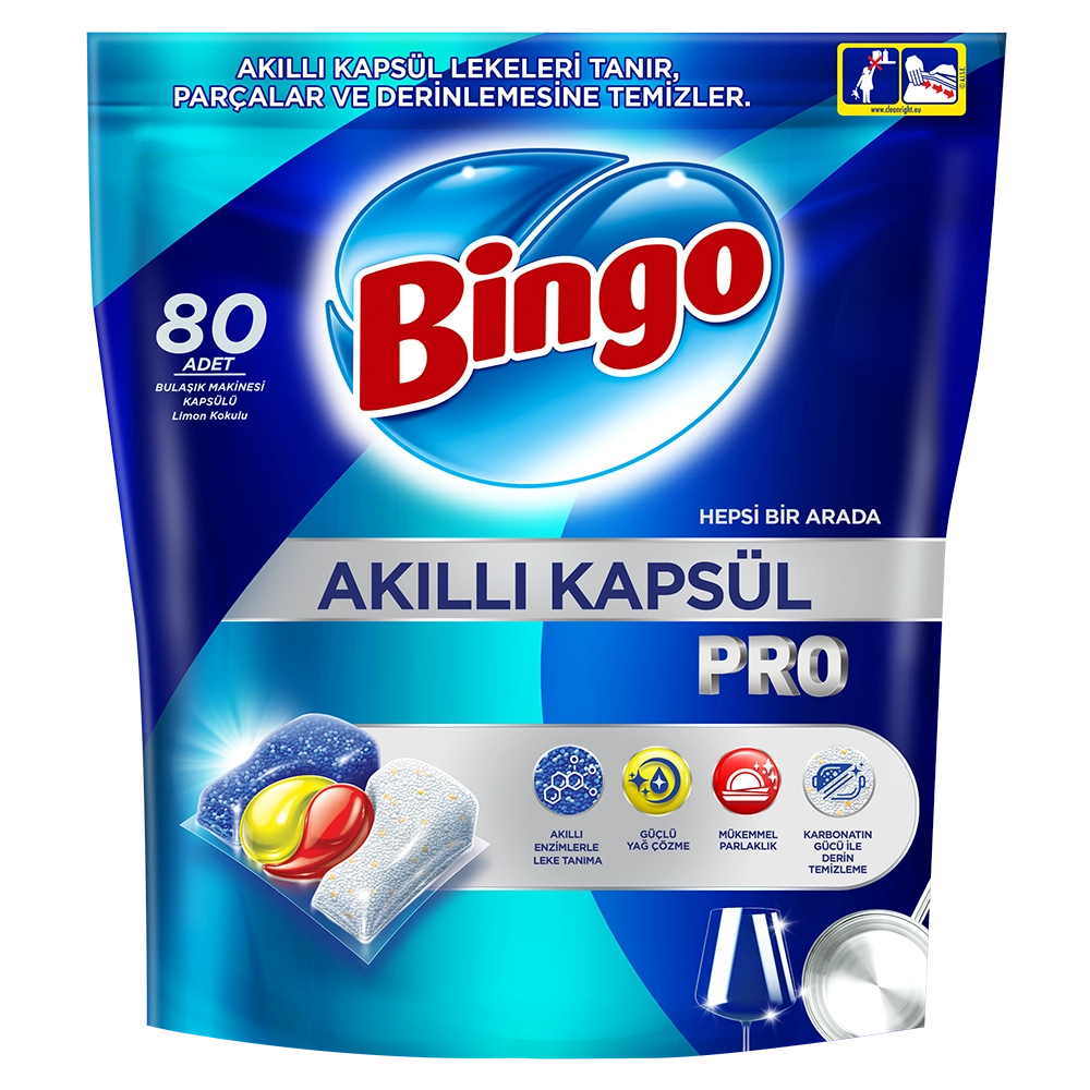 50003597 Bingo Akıllı Bulaşık Kapsülü Pro