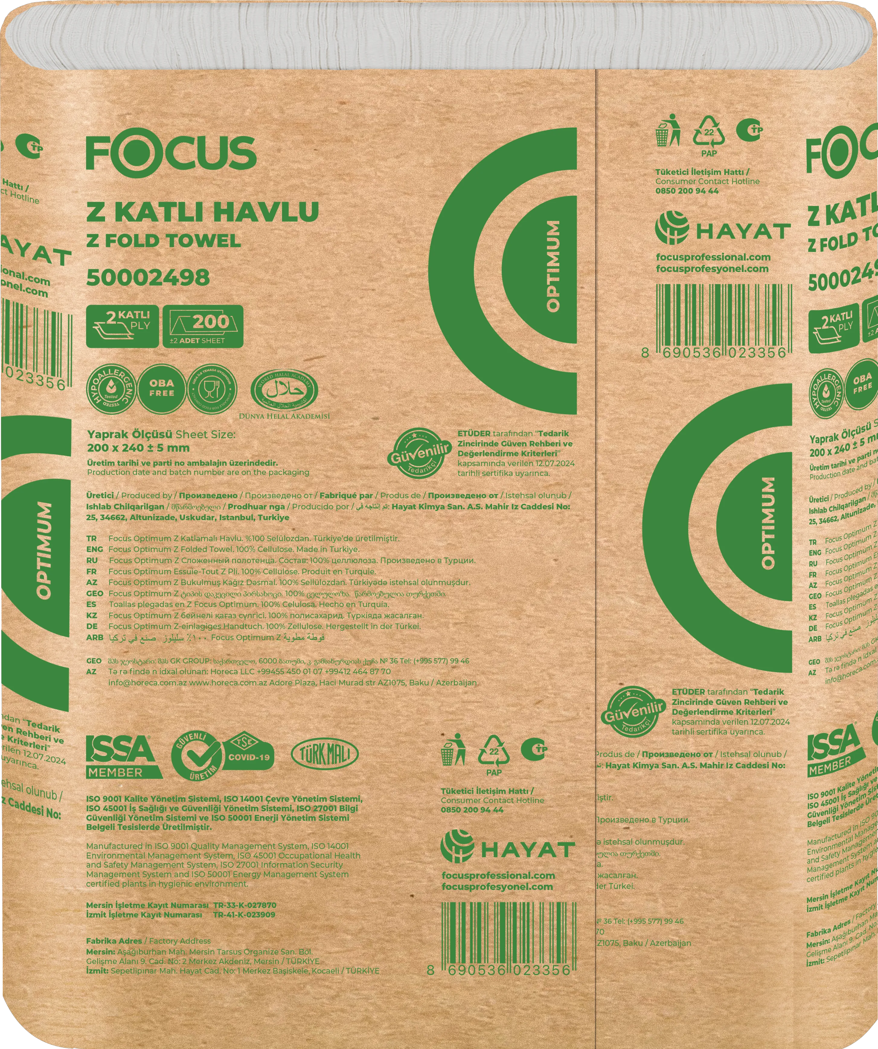 FOCUS OPTIMUM Z KATLI HAVLU / 200 YAPRAK - 2