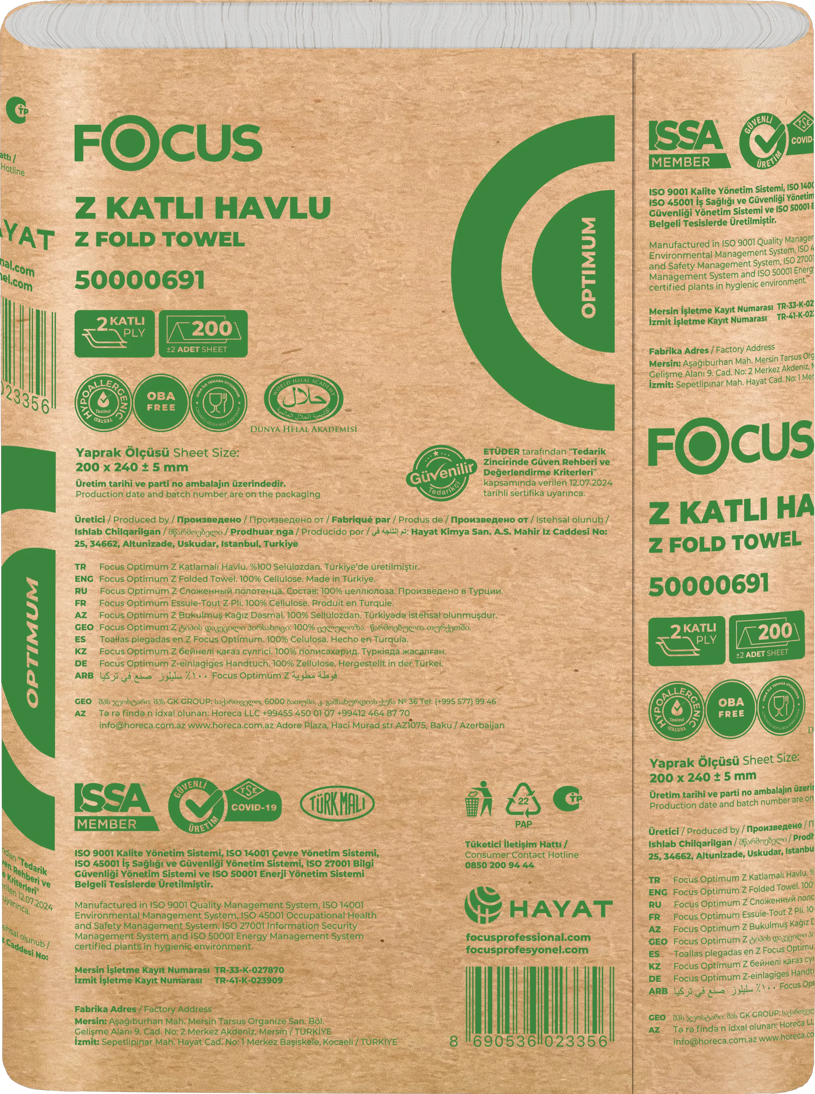 FOCUS OPTIMUM Z KATLI HAVLU / 200 YAPRAK - 2