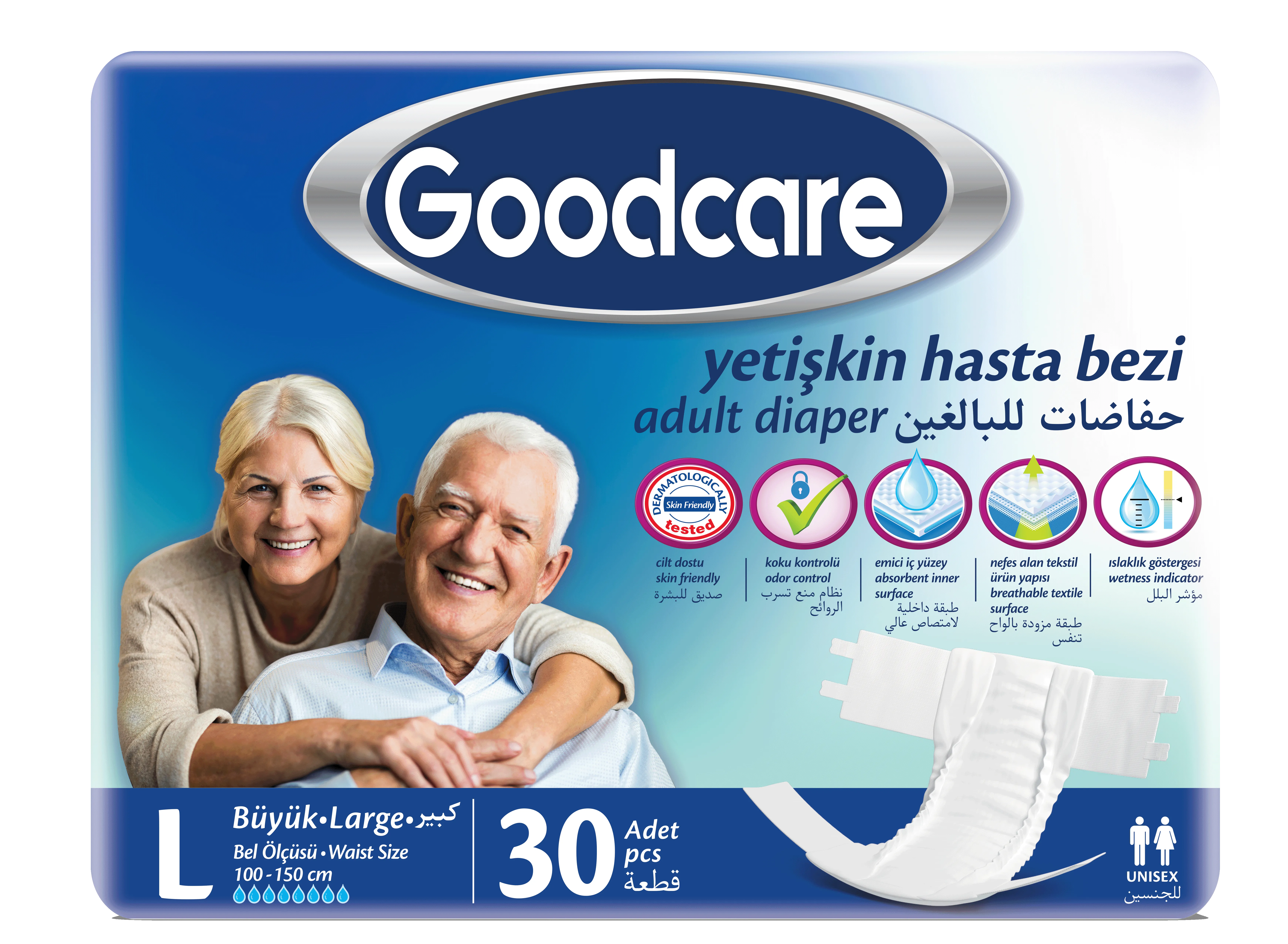 GOODCARE YETİŞKİN BEZİ - LARGE 