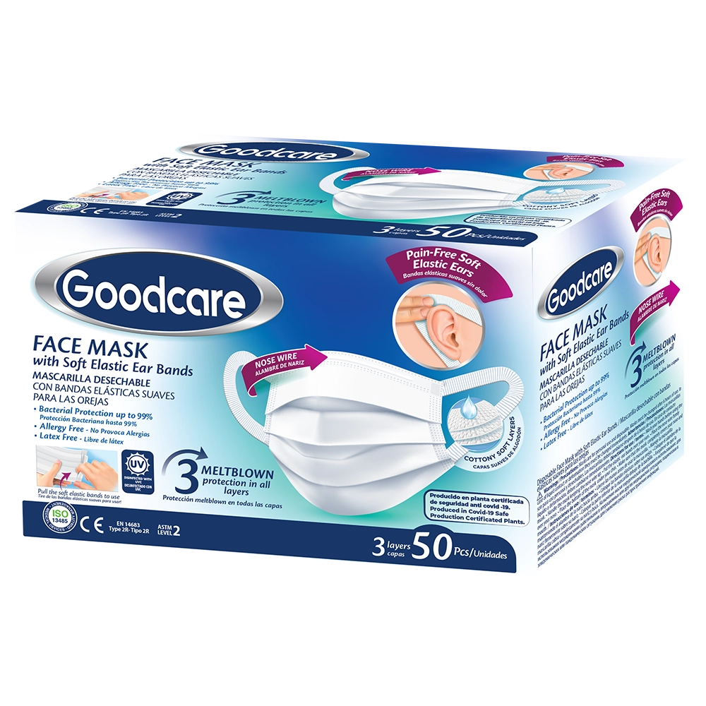 50003855 Goodcare Maske (Beyaz) (175x95mm)